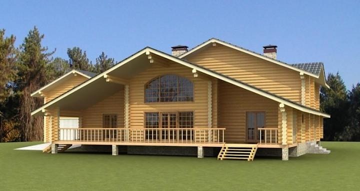 Das Sommerblockhaus Helena 327m2