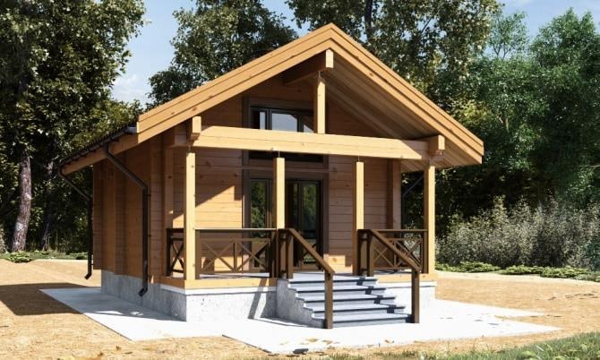 Holzhaus "Ukraine"