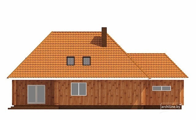 Holzhaus Meiningen (Blockbohlenweise)