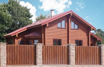 Holzhaus "Grimma" — 173 m2 — Rundholz — Preise auf Anfrage
