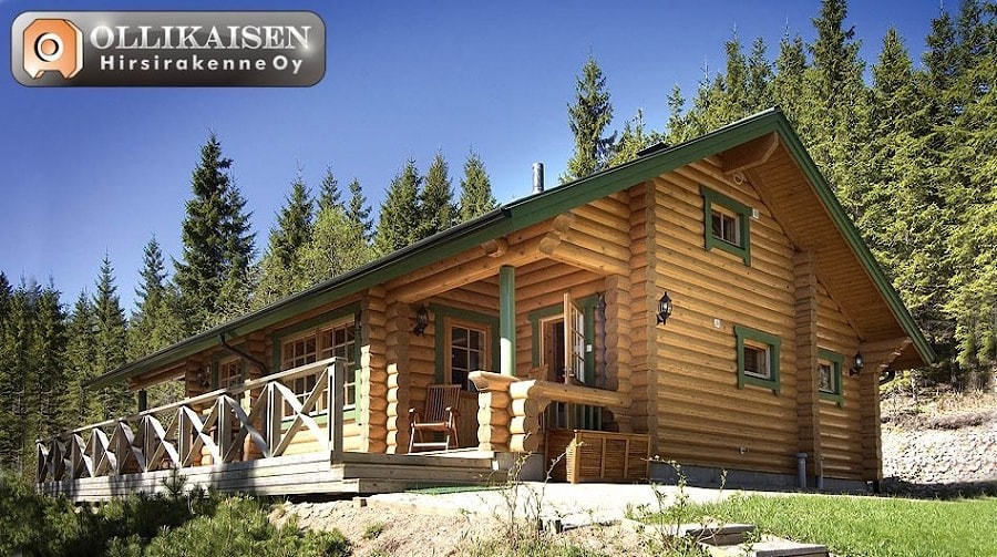 Finnisches Holzhaus Suurnalle 94 m²  