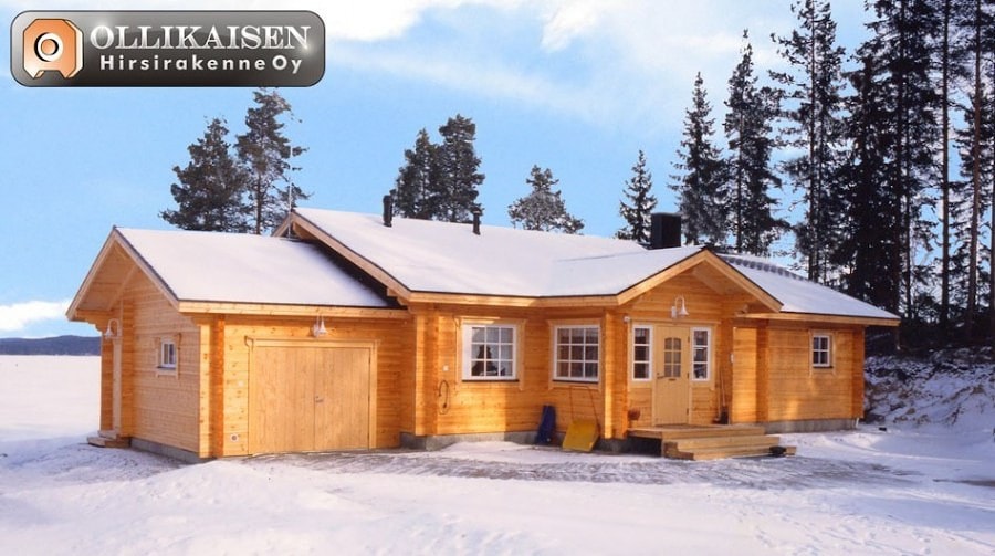 Finnisches Holzhaus Napakettu 160 m²  