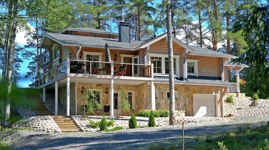 Finnisches Holzhaus Taulaniemi 200 m²  