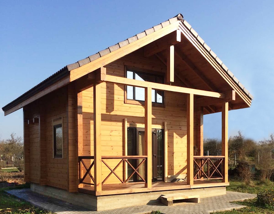 Holzhaus "Ukraine" 48 м2   