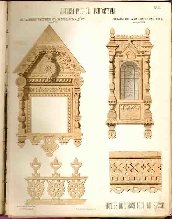 Design von Holzhäusern - die Verwendung von dekorativen Elementen im russischen Stil in der Holzarchitektur 