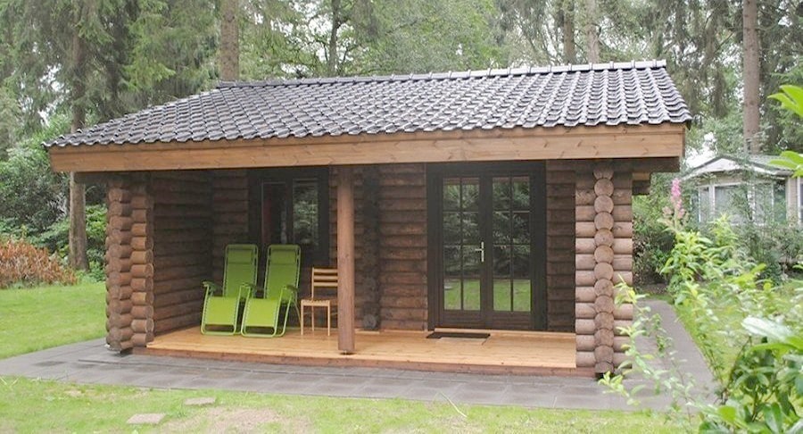 Turnkey bouwen van een houten huis in Nederland, project "Amsterdam" 