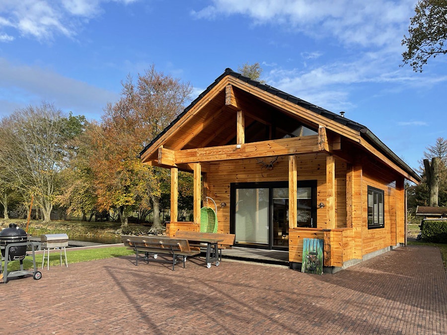 Haus aus Holz mit Sauna in Papenburg (Deutschland) "Donau"   