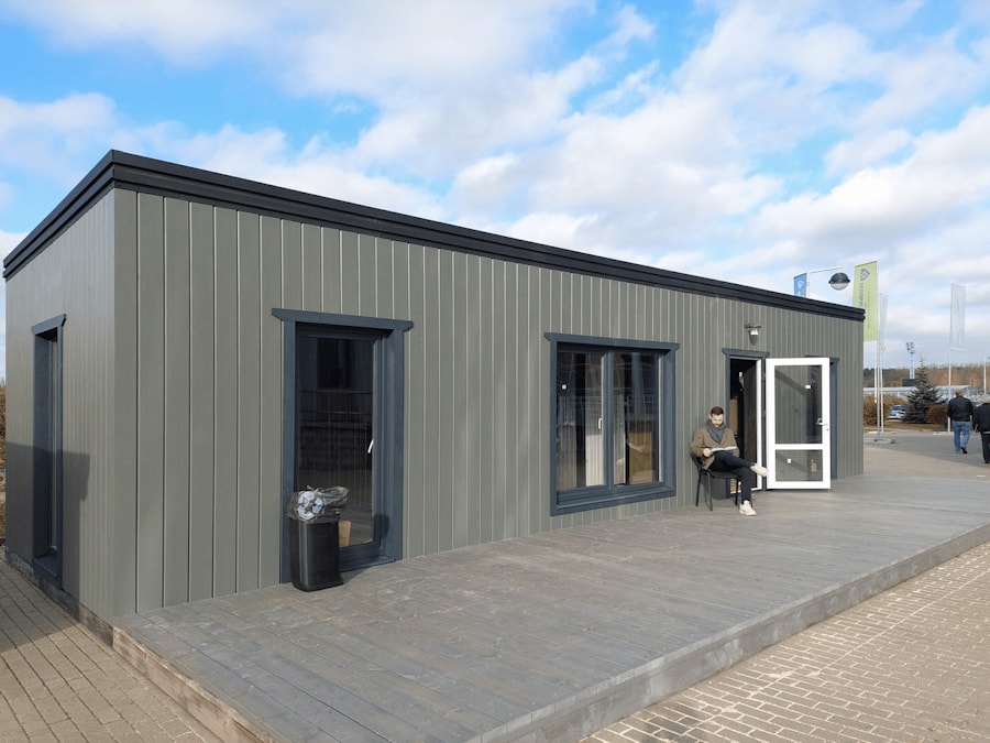 Planung eines schlüsselfertigen Holzhauses