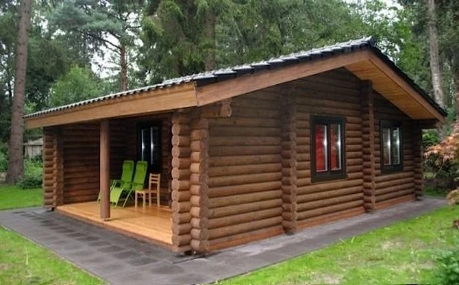 Turnkey bouwen van een houten huis in Nederland, project "Amsterdam"   