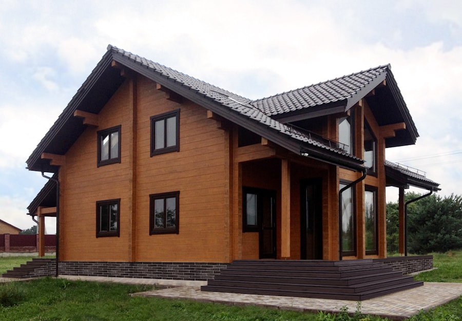 Haus aus Holz "Weser" - 177, 35 m2 - Brettschichtholz - Preise auf Anfrage  